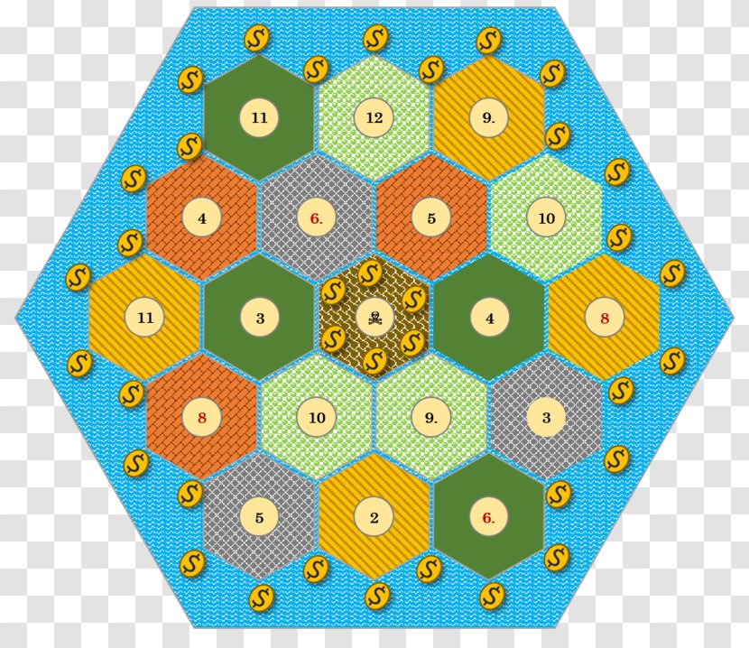 Catan Board Game Strategy Play - German - Suneo Transparent PNG