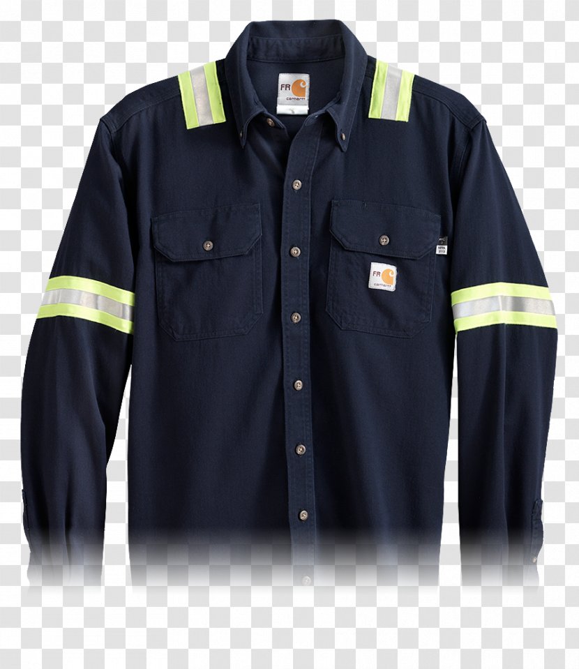 T-shirt Carhartt Sleeve Clothing Workwear - Dress Shirt Transparent PNG