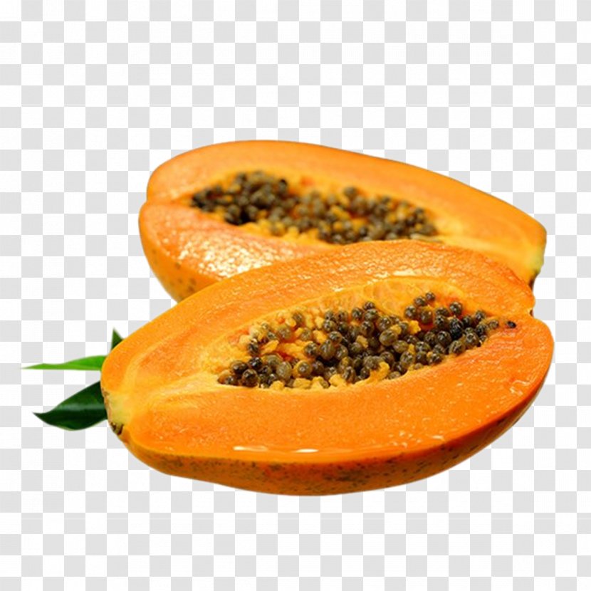 Papaya Vegetarian Cuisine Fruit Auglis - Milk Transparent PNG