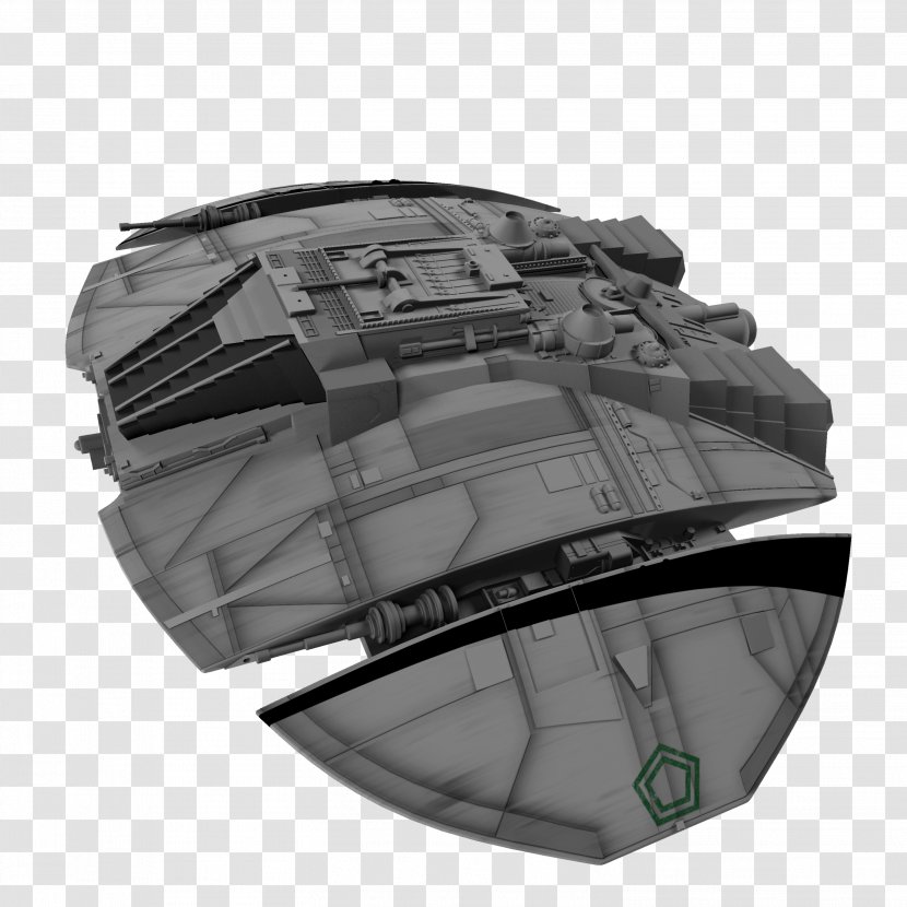 Cylon Raider TurboSquid 3D Modeling Battlestar - Wavefront Obj File - Galactica Transparent PNG