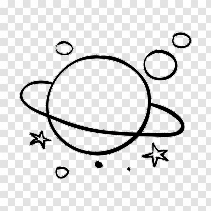 Drawing Doodle Art Painting Aesthetics - Space Hand Drawn Transparent PNG