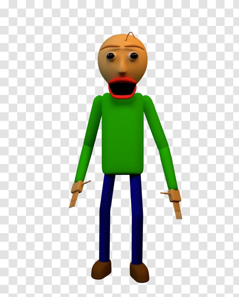 Digital Art Character DeviantArt Cartoon - Toy - Baldi's Basics Transparent PNG