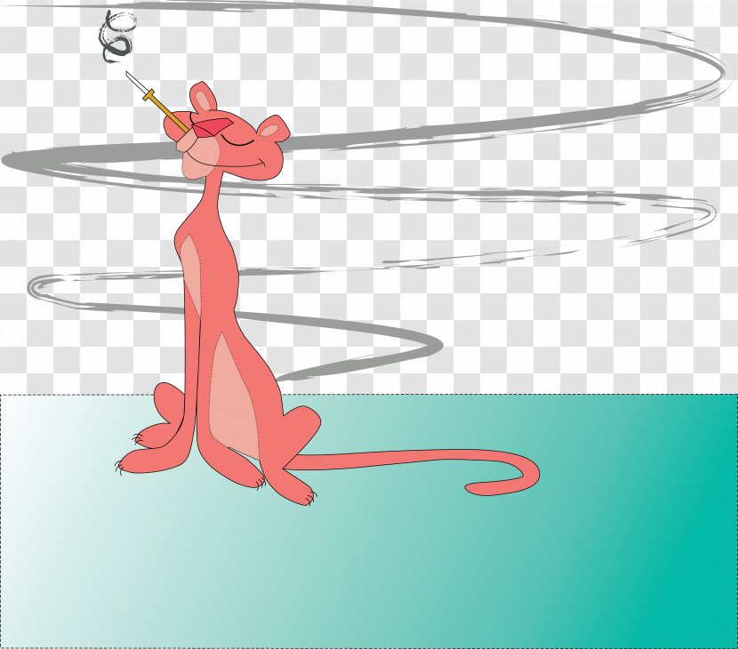 Pink Panther Cartoon Images Free - Insect - Wing Transparent PNG
