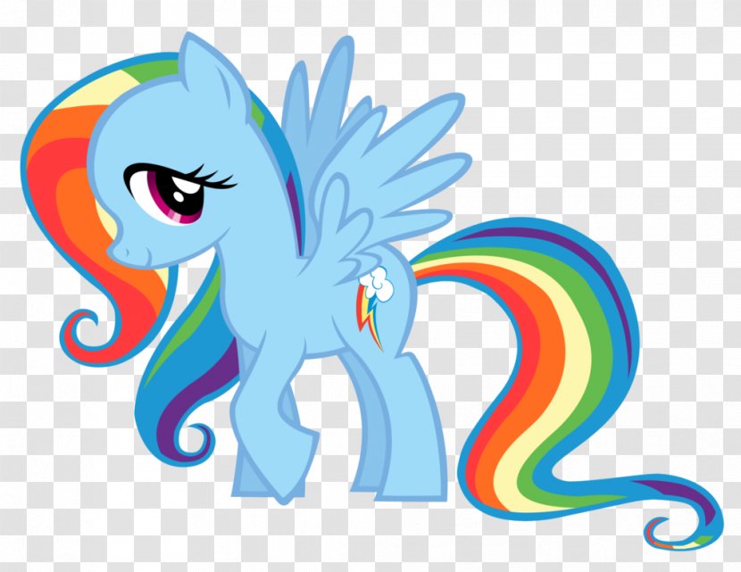 Fluttershy Rainbow Dash Applejack Pony - My Little Friendship Is Magic - Visit Vector Transparent PNG