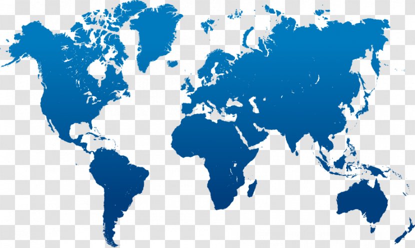 Globe World Map Microsoft PowerPoint - Blue - Of Earth Science And Technology Transparent PNG