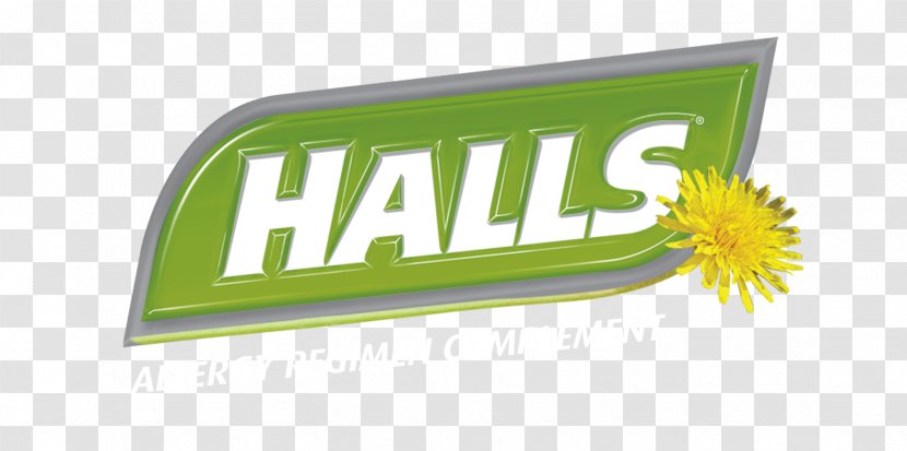 Halls Throat Lozenge Advertising Cough - Yellow - Allergy Transparent PNG