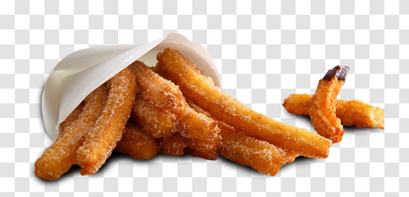 French Fries Churro Spanish Cuisine Youtiao Donuts - Chicken As Food - Crepes Nutella Transparent PNG