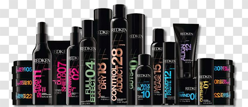 Redken Hair Styling Products Care Hairdresser - New Packaging Design Transparent PNG