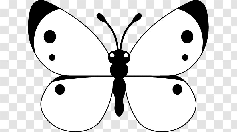 Monarch Butterfly Clip Art Brush-footed Butterflies Cabbage White - Brushfooted Transparent PNG