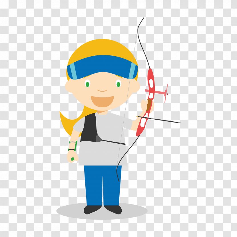 Stock Illustration Vector Graphics Photography Image - Cartoon - Archery Transparent PNG