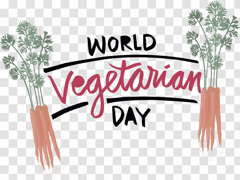 VEGAN World Vegetarian Day Transparent PNG