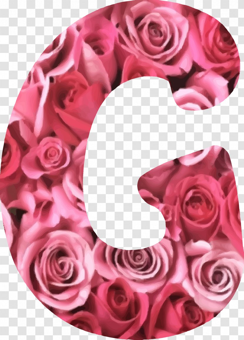 Rose Letter Clip Art - Flower Arranging - Happy Anniversary Transparent PNG