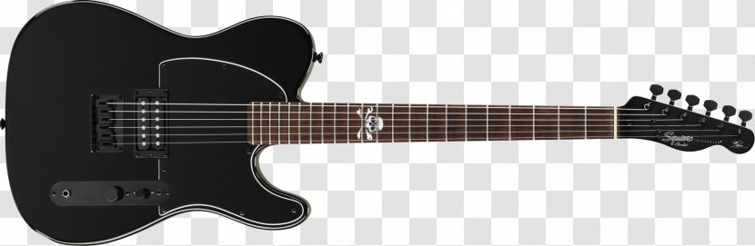 Seven-string Guitar ESP LTD EC-1000 Eclipse Guitars - Frame Transparent PNG