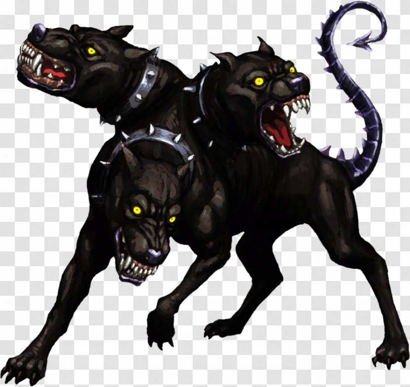 Hades Dog Cerberus Greek Mythology Persephone - Guard - Hell Transparent PNG