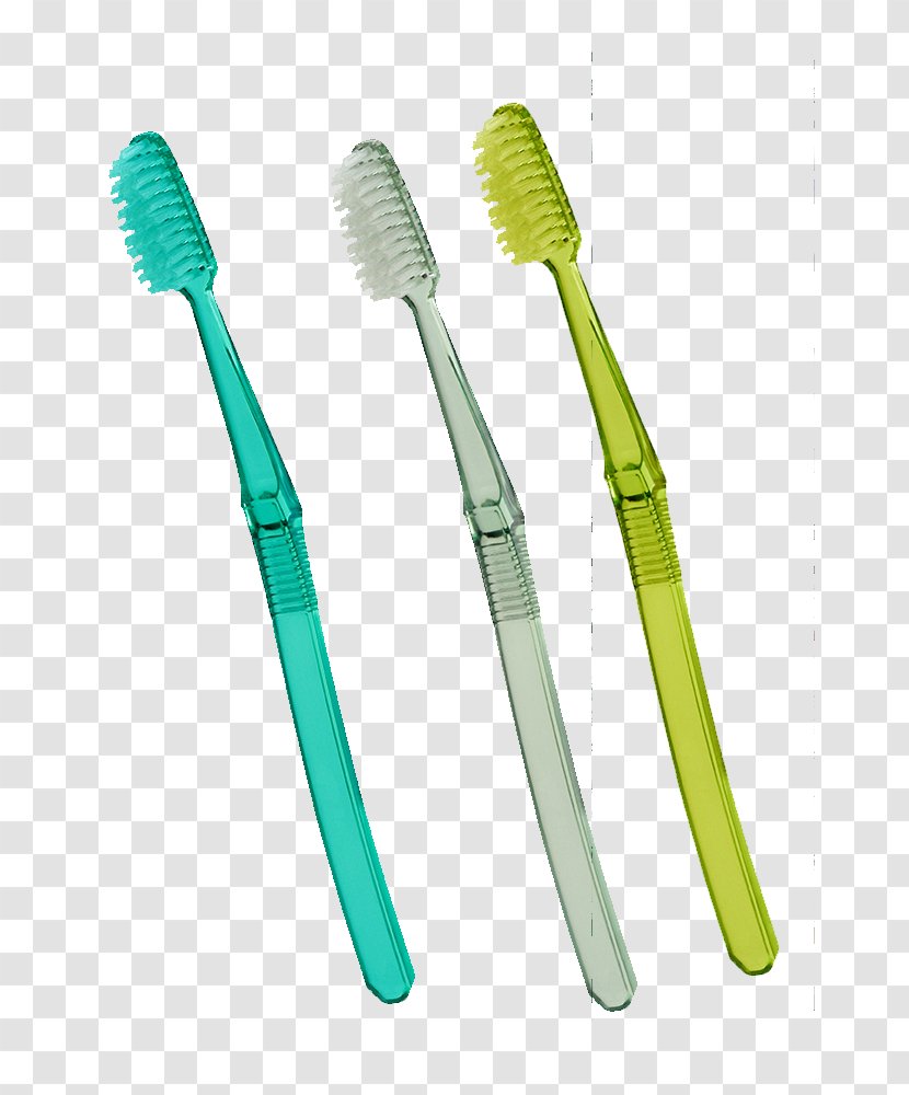 Toothbrush Plastic Tooth Whitening Toothpaste - Color - Household Colored Transparent PNG