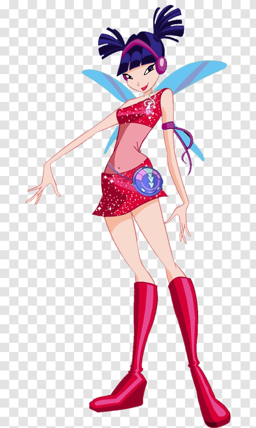 Musa Aisha Stella Winx Club - Watercolor - Season 2 ImageWinx Dark Bloom Transparent PNG