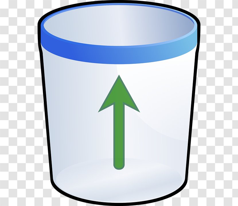 Waste Container Recycling Bin Clip Art - Beverage Can - Cup Cylindrical Space Arrow Transparent PNG