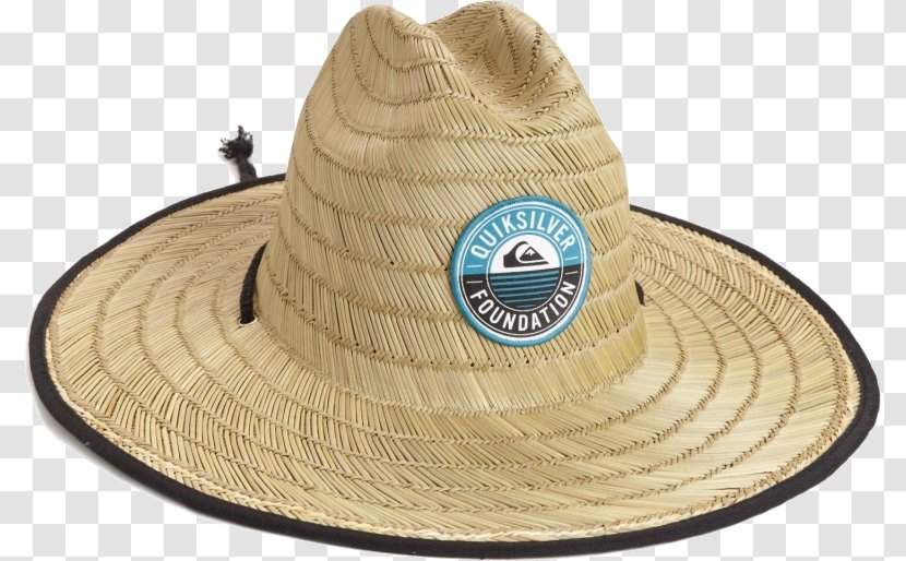 Straw Hat Cap Quiksilver - Headgear Transparent PNG