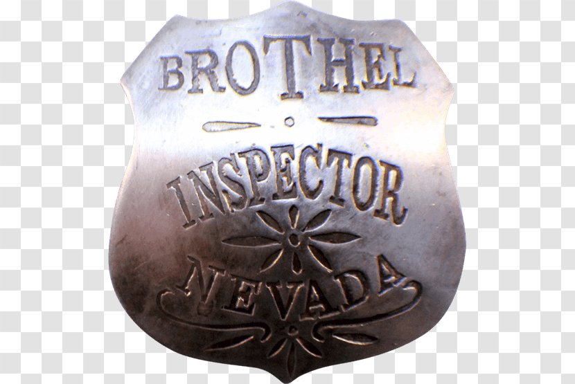 Nevada Brothel Badge American Frontier YouTube - Youtube Transparent PNG