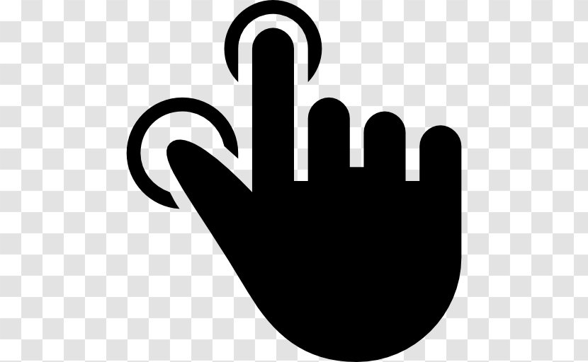 Index Finger Thumb Gesture Download - Digit - Pointing Transparent PNG