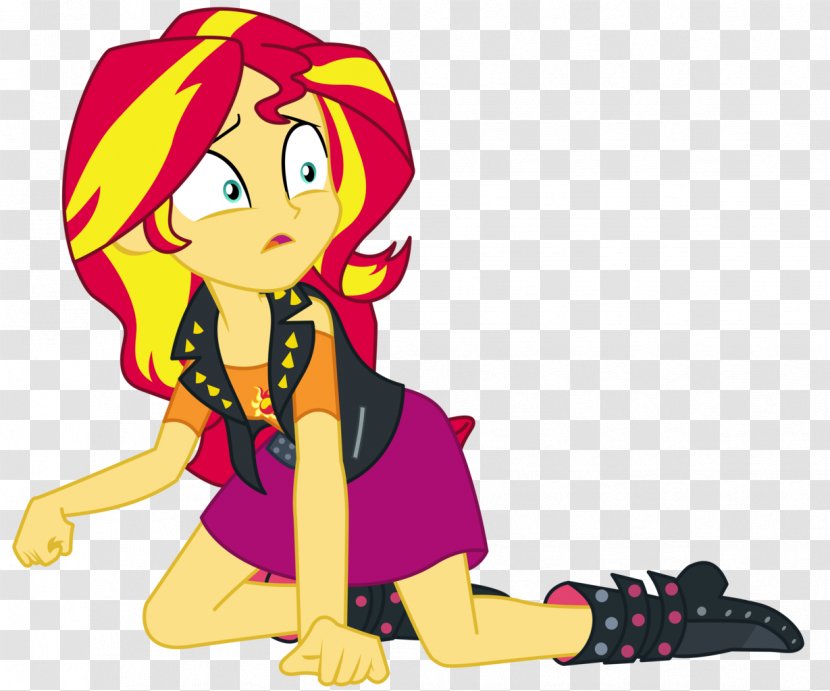 Sunset Shimmer My Little Pony: Equestria Girls Rainbow Dash Image - Watercolor - Silhouettes Transparent PNG