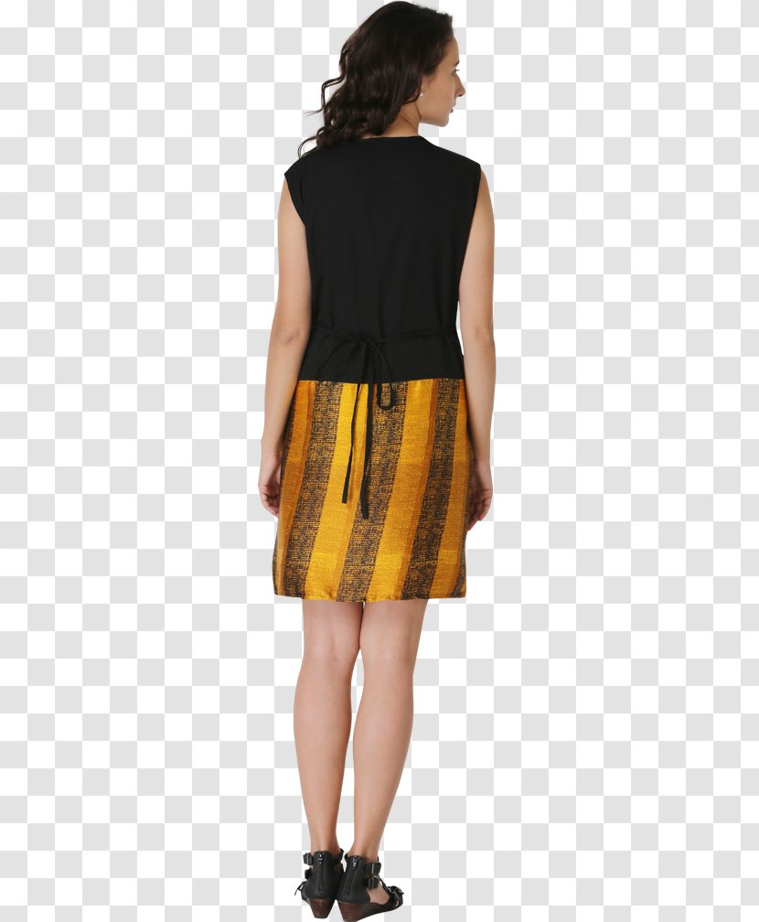 Shoulder Sleeve Dress Skirt - Waist Transparent PNG