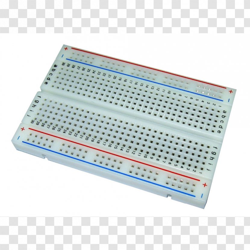 Breadboard Electronic Circuit Prototype Printed Board Electrical Connector - Ac Power Plugs And Sockets Transparent PNG
