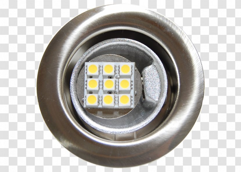 Recessed Light LED Lamp Lighting Metal - Chrome Plating Transparent PNG