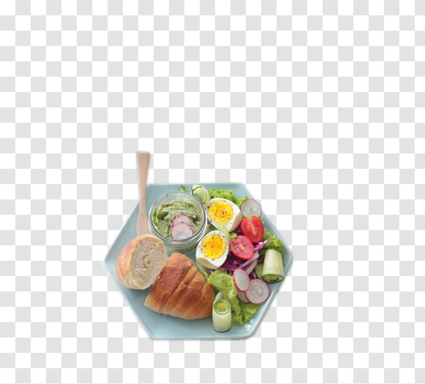 Breakfast Vegetarian Cuisine Croissant Asian Lunch - Recipe - Fresh Literary Time Transparent PNG