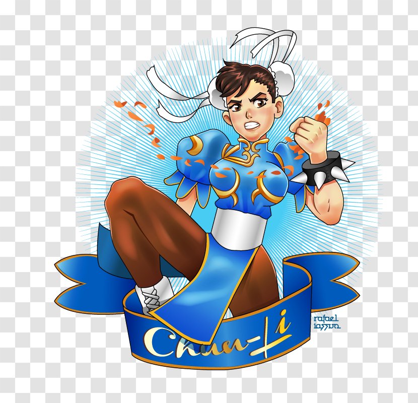 Chun-Li Drawing Fan Art - Chun Transparent PNG