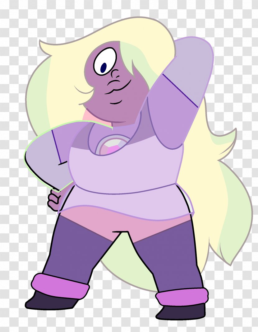 Amethyst Crystal Rose Quartz Violet - Cartoon Transparent PNG