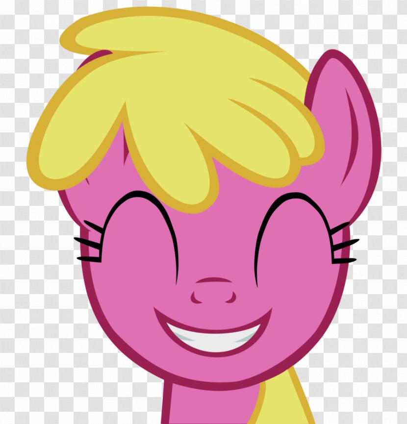 Pinkie Pie Pony Fluttershy Eye - Smiley - Closed Eyes Transparent PNG