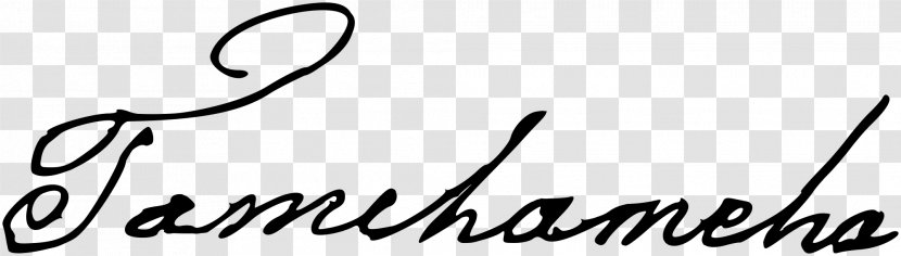 Calligraphy Black And White Monochrome Photography - Signature Transparent PNG