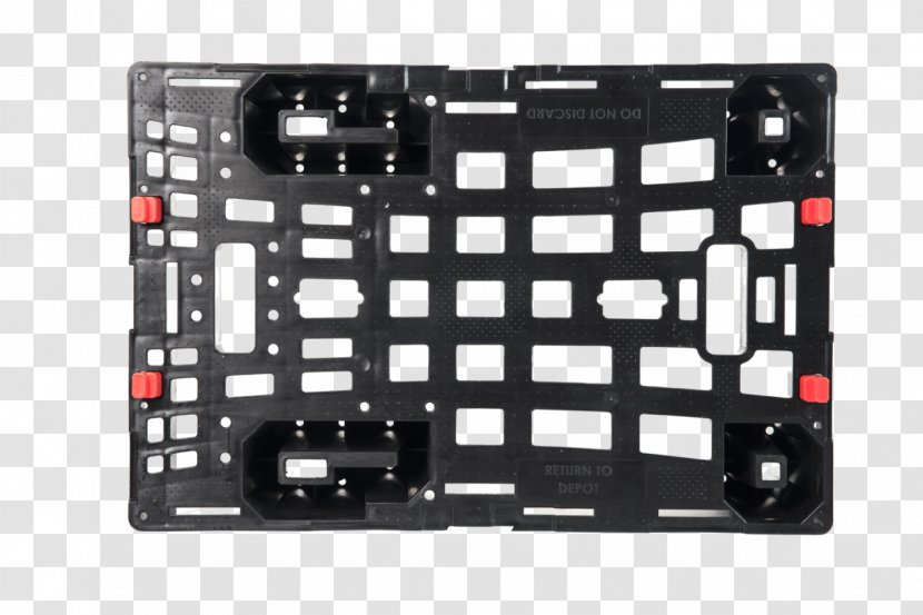 Pallet Plastic Palette Metal Warehouse - Hardware - Logistic Transparent PNG