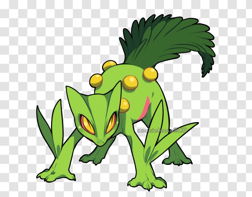 Ash Ketchum Pokémon GO Sceptile Grovyle - Nuds Transparent PNG