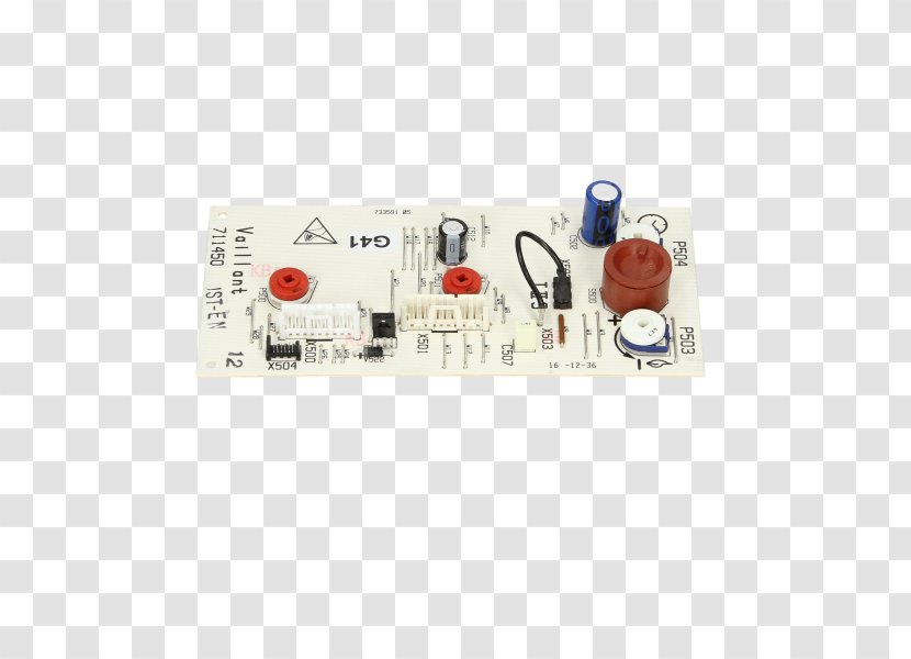 Electronic Component Electronics Exploded-view Drawing Diagram Vaillant Group - Explosion - Printed Circuit Board Transparent PNG