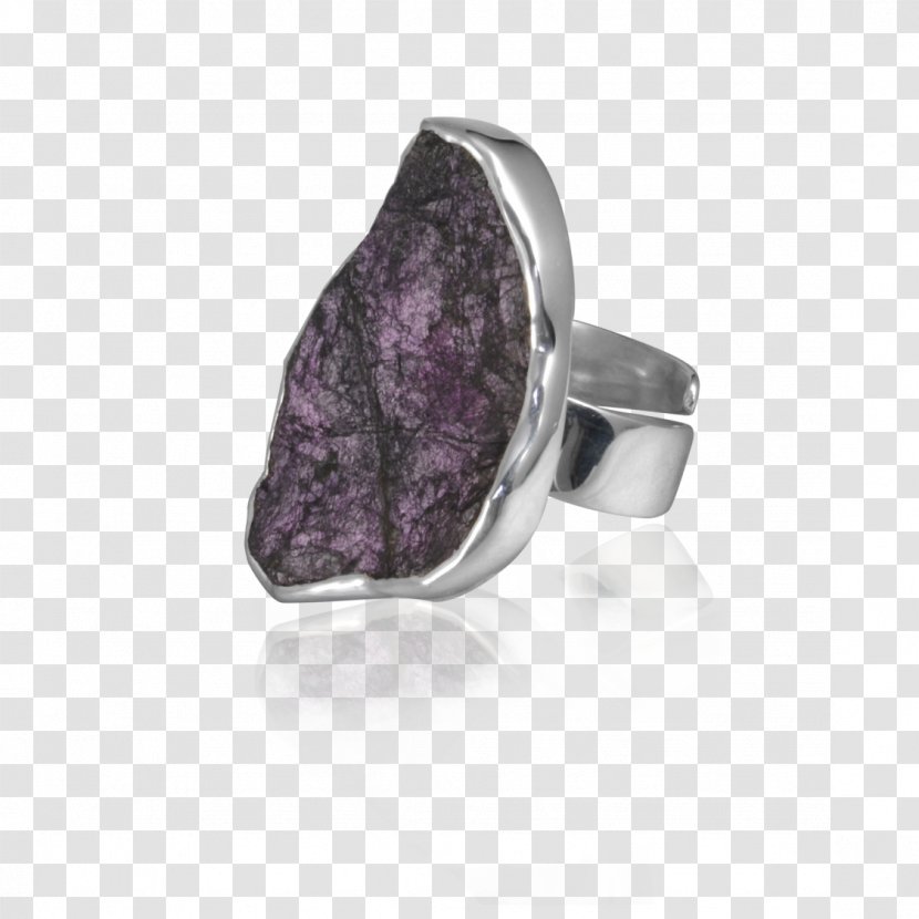 Amethyst Silver Body Jewellery - Ring - Rings Transparent PNG