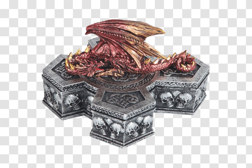 Red Dragon Box - Trinkets Transparent PNG