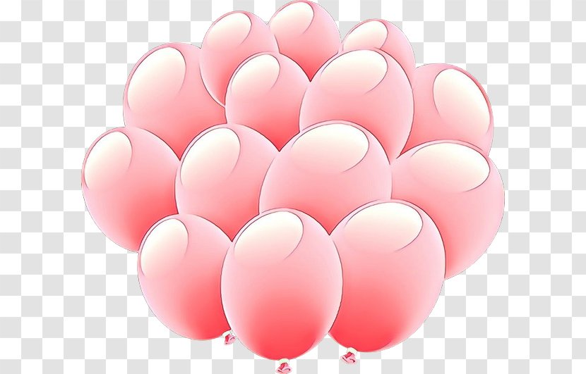 Heart Balloon - Pink - Toy Petal Transparent PNG