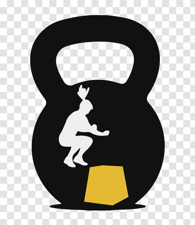 CrossFit Exercise Fitness Centre Kettlebell Physical - Silhouette Transparent PNG