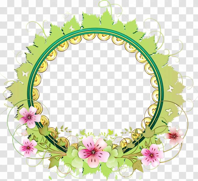 Flower Plant Oval Transparent PNG