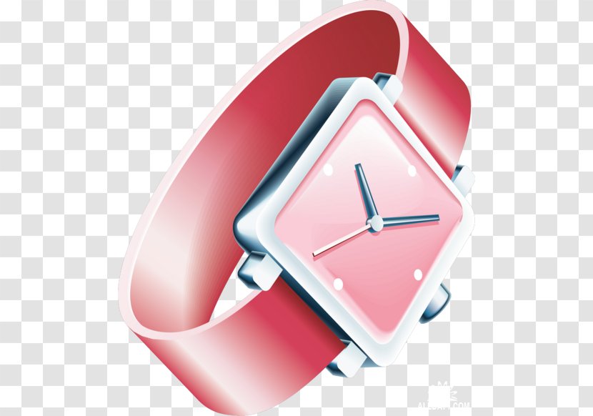 Watch - Pink - Accessory Transparent PNG