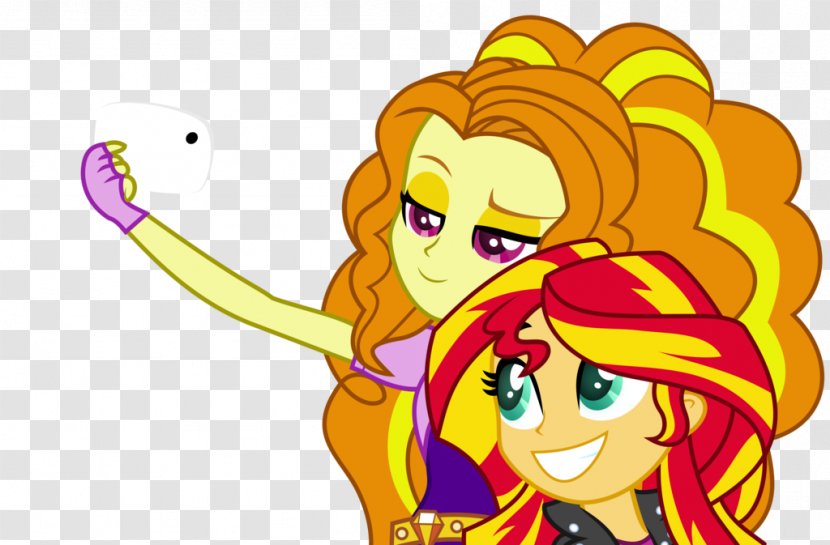 Sunset Shimmer Rainbow Dash Rarity My Little Pony: Equestria Girls - Heart - Cartoon Transparent PNG