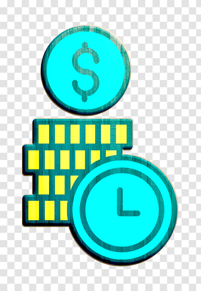 Time Is Money Icon Time And Date Icon Investment Icon Transparent PNG