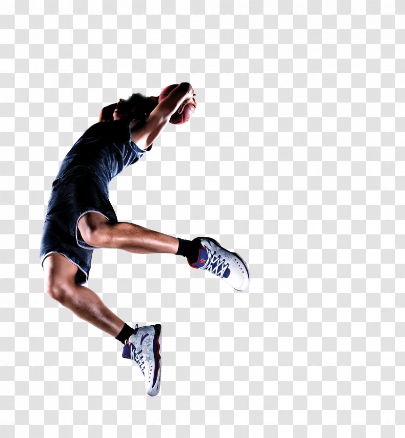 Basketball Player Slam Dunk Sport Court - Shoe - Character Transparent PNG