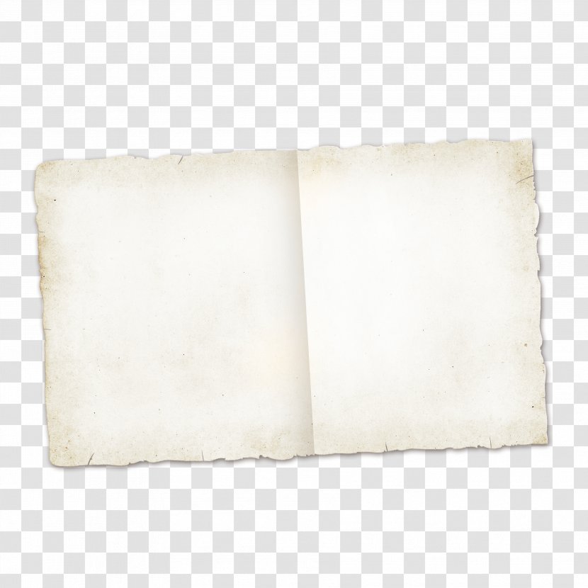 Rectangle - Old Paper Books Transparent PNG