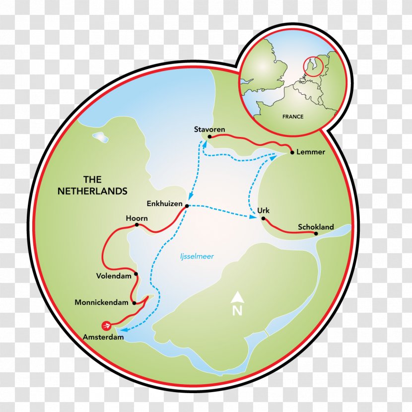 IJsselmeer Urk Stavoren Hoorn Map - Organism - Anchovy Transparent PNG