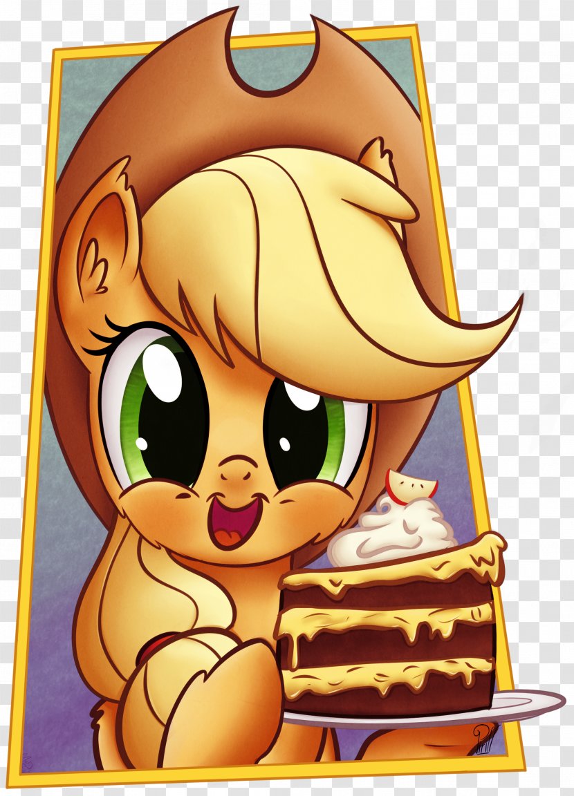 Apple Pie Applejack Carrot Cake - Deviantart Transparent PNG