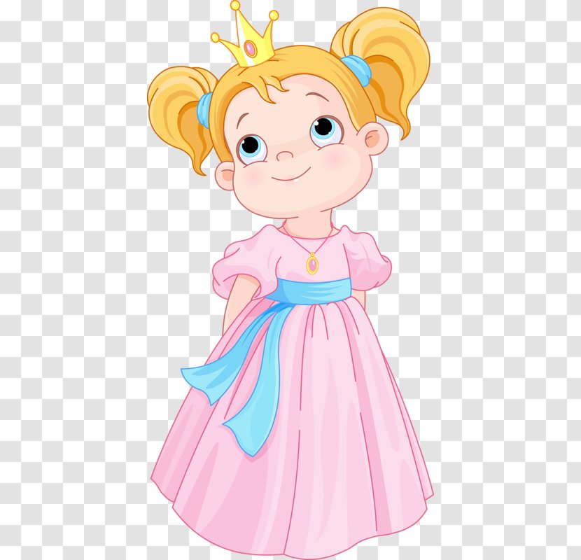 Princess Cartoon Illustration - Frame Transparent PNG