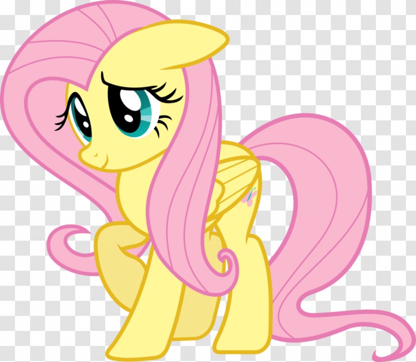 Fluttershy Pony Rainbow Dash Pinkie Pie Rarity - Watercolor - My Little Transparent PNG